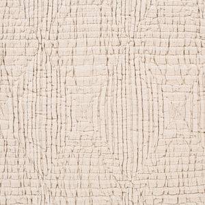 Surya Tatum Breathable Cotton Quilt Set Modern Bedroom Layer Neutral Tones Year Round Comfort TUM1000-FQSET
