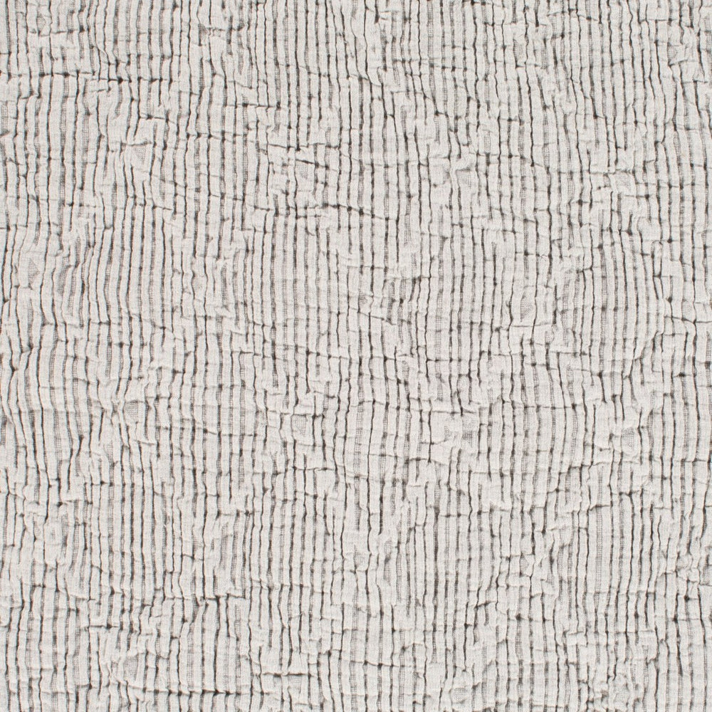 Surya Tatum Cotton Quilt Set Handcrafted in India with Modern Geometric Stitching for Any Bedroom TUM1001-KSET