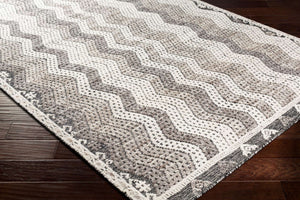 Surya Tunus Exquisite 2' X 3' Handmade Wool Rug – Luxurious Design, Comfort, And Durability For Your Home! Ivory Nz Wool Tun2302-912