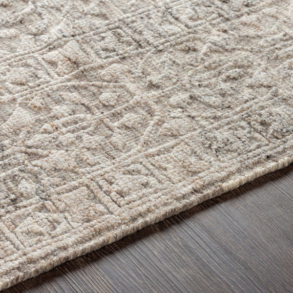 Surya Tunus Exquisite 2' X 3' Handmade Wool Rug – Luxurious Design, Comfort, And Durability For Your Home! Gray Nz Wool,Viscose Tun2303-1218