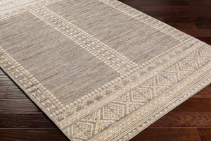 Surya Tunus Exquisite 2' X 3' Handmade Wool Rug – Luxurious Design, Comfort, And Durability For Your Home! Medium Gray Nz Wool Tun2307-69