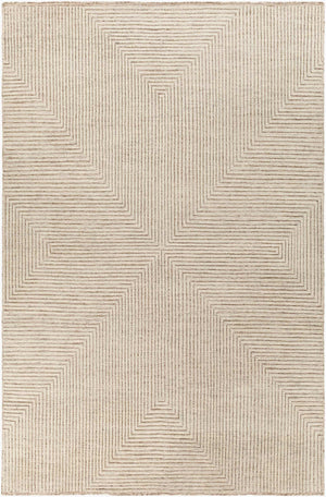 Surya Tunus Exquisite 2' X 3' Handmade Wool Rug – Luxurious Design, Comfort, And Durability For Your Home! Light Gray Nz Wool,Viscose Tun2308-23