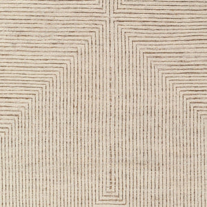 Surya Tunus Exquisite 2' X 3' Handmade Wool Rug – Luxurious Design, Comfort, And Durability For Your Home! Light Gray Nz Wool,Viscose Tun2308-23