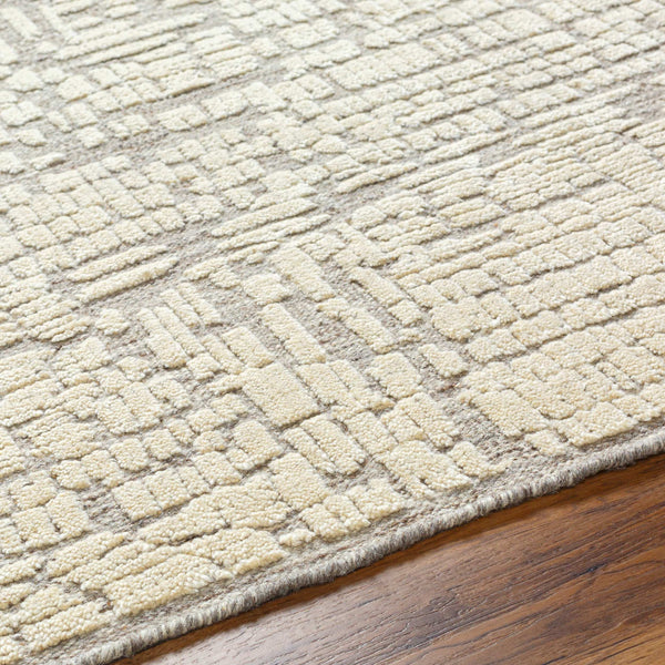 Surya Tunus Exquisite 2' X 3' Handmade Wool Rug – Luxurious Design, Comfort, And Durability For Your Home! Taupe Wool Tun2310-46