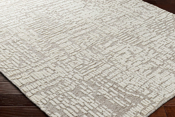 Surya Tunus Exquisite 2' X 3' Handmade Wool Rug – Luxurious Design, Comfort, And Durability For Your Home! Ivory Wool Tun2311-810