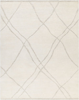 Surya Tunus Exquisite 2' X 3' Handmade Wool Rug – Luxurious Design, Comfort, And Durability For Your Home! Cream Wool Tun2313-810