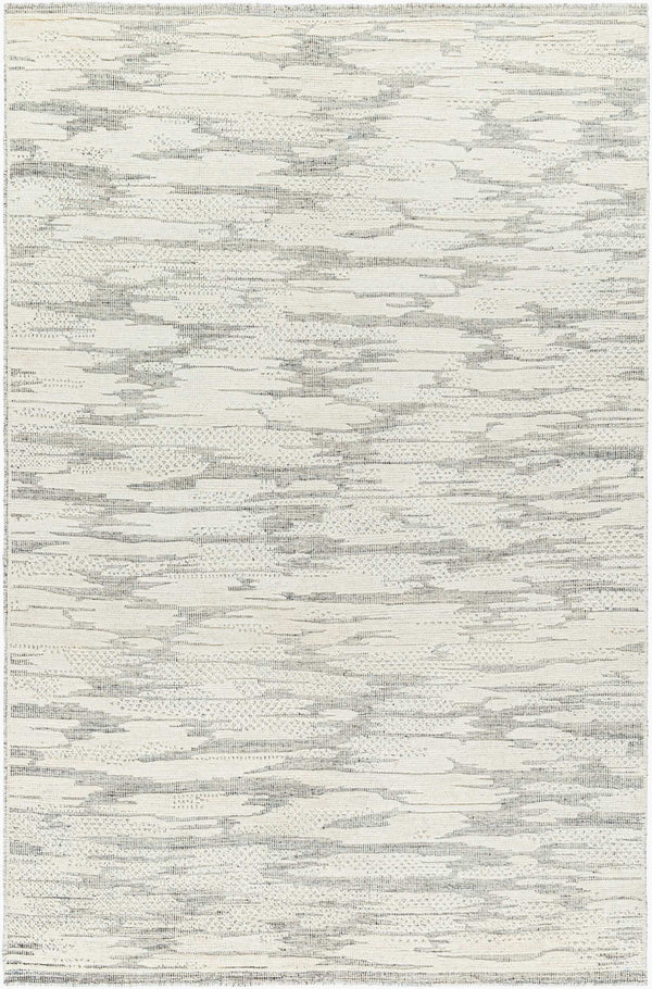 Surya Tunus Exquisite 2' X 3' Handmade Wool Rug – Luxurious Design, Comfort, And Durability For Your Home! Black Wool Tun2315-46