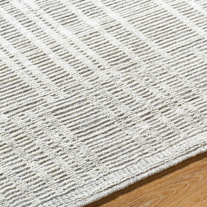 Surya Tunus Exquisite 2' X 3' Handmade Wool Rug – Luxurious Design, Comfort, And Durability For Your Home! Ivory Wool Tun2321-69