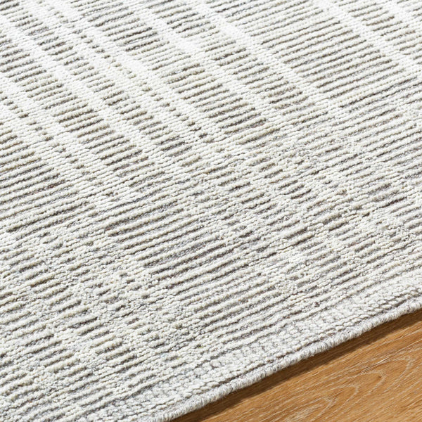 Surya Tunus Exquisite 2' X 3' Handmade Wool Rug – Luxurious Design, Comfort, And Durability For Your Home! Ivory Wool Tun2321-69