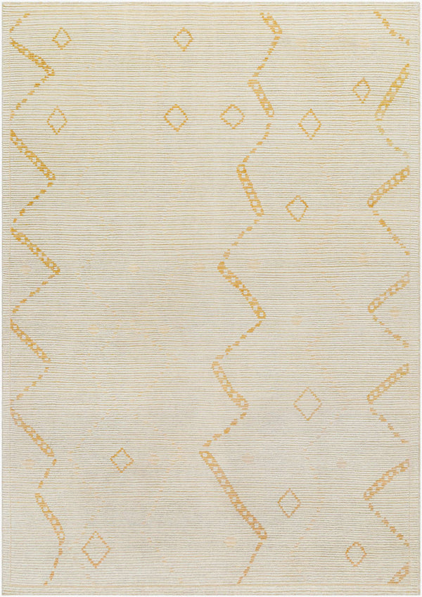 Surya Tunus Exquisite 2' X 3' Handmade Wool Rug – Luxurious Design, Comfort, And Durability For Your Home! Ivory Wool Tun2322-23