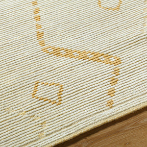 Surya Tunus Exquisite 2' X 3' Handmade Wool Rug – Luxurious Design, Comfort, And Durability For Your Home! Ivory Wool Tun2322-23