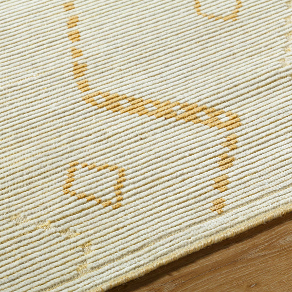 Surya Tunus Exquisite 2' X 3' Handmade Wool Rug – Luxurious Design, Comfort, And Durability For Your Home! Ivory Wool Tun2322-23