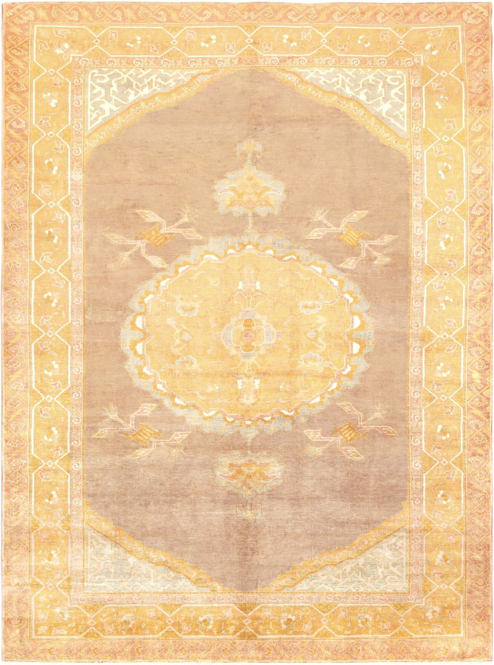 Pasargad Turkish Collection Hand-knotted Lamb's Wool Area Rug - Timeless Elegance For Your Home   023995