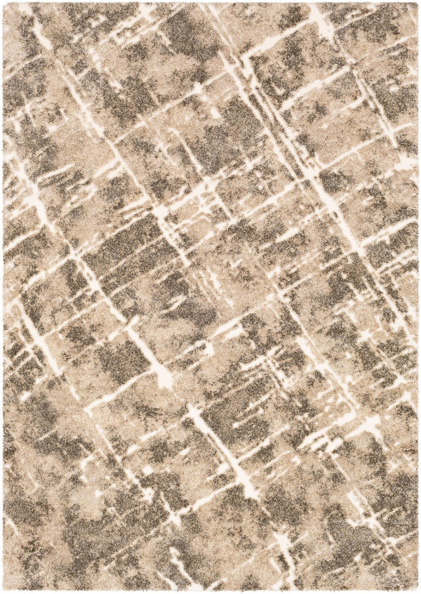 Livabliss Tuscany Geometric Mid-century Area Rug Woven in Turkey for Open Living Spaces White, Light Be 12' x 15' TUS2300-1215