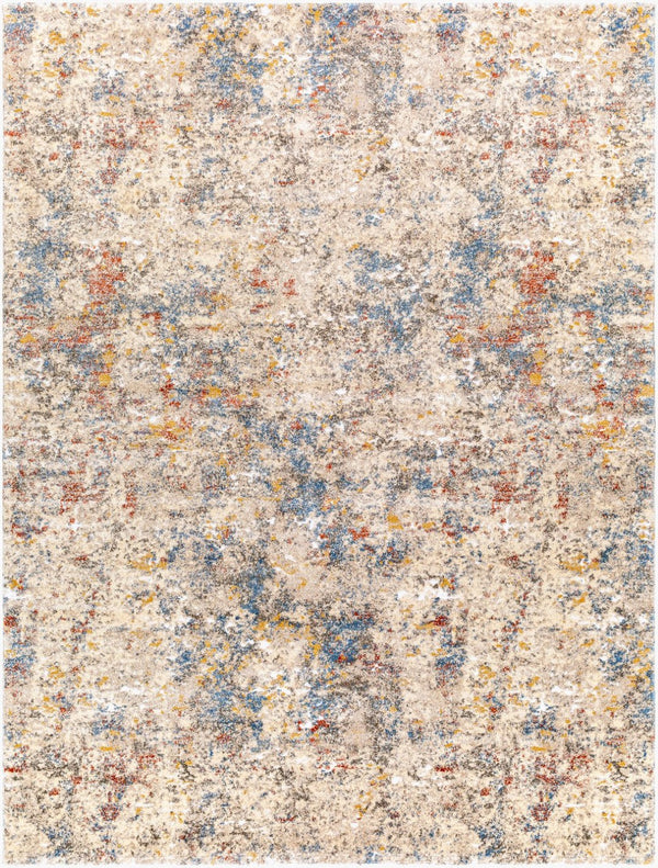 Livabliss Tuscany Machine Woven Polypropylene Area Rug with High Low Pile for Living Rooms Metallic Gold, 7'10" x 10'2" TUS2301-710103