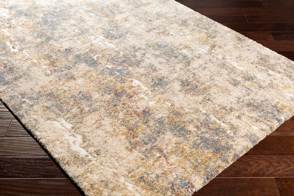 Livabliss Tuscany High Low Pile Accent Rug Soft Polypropylene Blend for Entryway or Bath Bright Yellow, 2' x 2'11" TUS2303-23