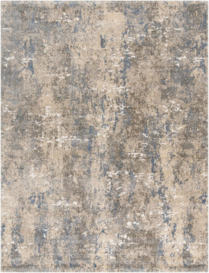 Livabliss Tuscany Collection High Pile Area Rug Soft Polypropylene Blend for Living Rooms Blue, White 7'10" x 10'2" TUS2306-710103