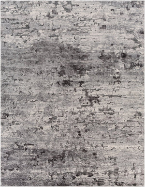 Livabliss Tuscany High Pile Area Rug Mid Century Modern Plush Woven Living Room Floor Accent Gray, Charcoal 7'10" x 10'2" TUS2310-710103