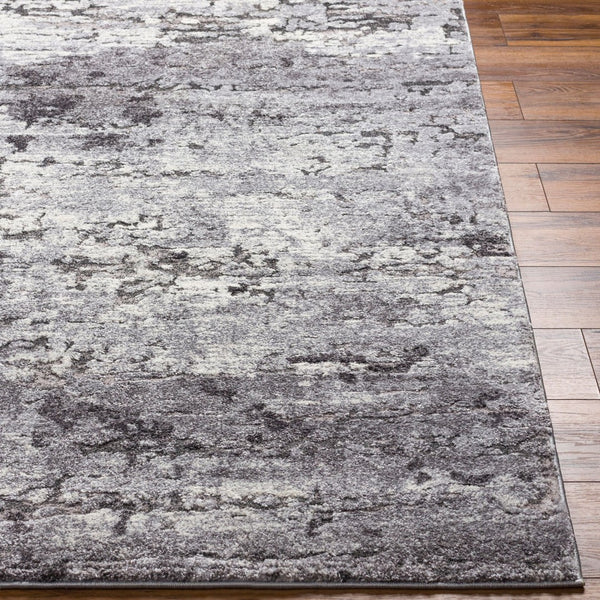 Livabliss Tuscany High Pile Area Rug Mid Century Modern Plush Woven Living Room Floor Accent Gray, Charcoal 12' x 15' TUS2310-1215