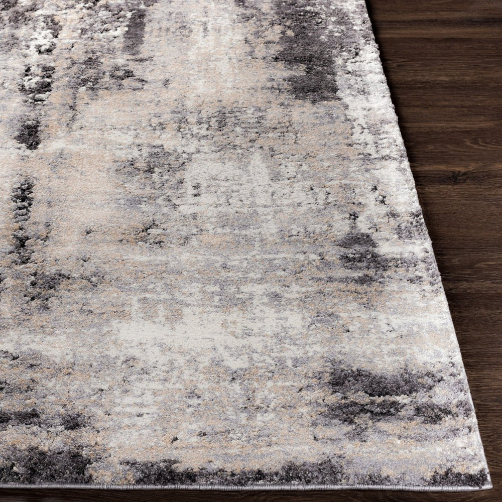 Livabliss Tuscany Geometric Mid-century Machine Woven Plush High Pile Living Room Area Rug Tan, Gray 8'10" x 12'2" TUS2312-9121