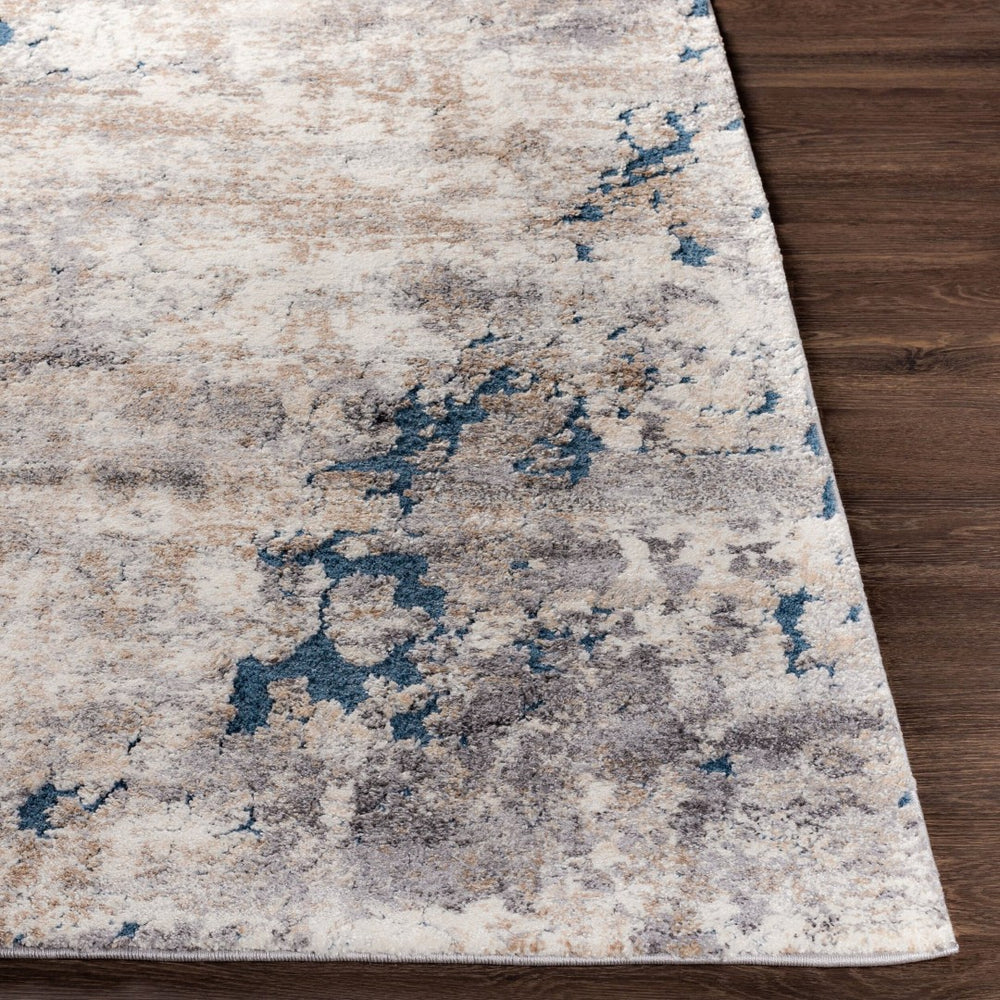 Livabliss Tuscany Mid-century Geometric Area Rug High Pile Polypropylene for Living Dining Rooms Medium Gray, Gr 5'3" x 7'3" TUS2313-5373