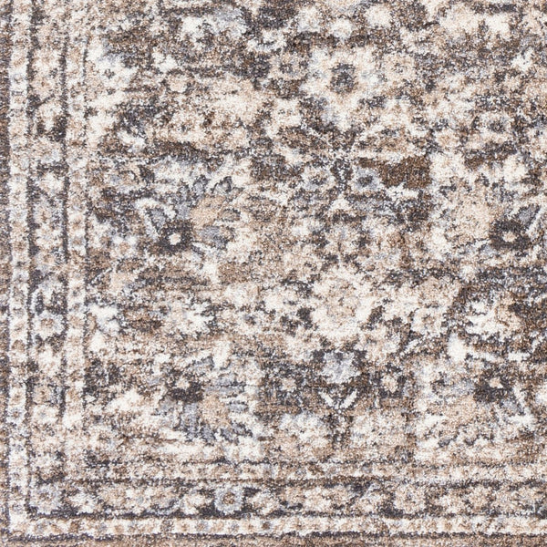 Livabliss Tuscany Traditional High Pile Area Rug Woven Polypropylene for Living Dining Rooms Brown, Charcoal 8'10" x 12'2" TUS2319-9121