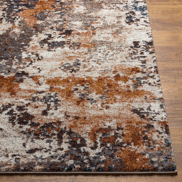Livabliss Tuscany High Low Polypropylene Area Rug Woven in Turkey for Large Living Rooms Cream, Gray 2' x 2'11" TUS2328-23