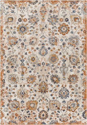 Livabliss Tuscany Medallion Square Area Rug High Pile Polypropylene Woven Living Room Accent TUS2332-710SQ