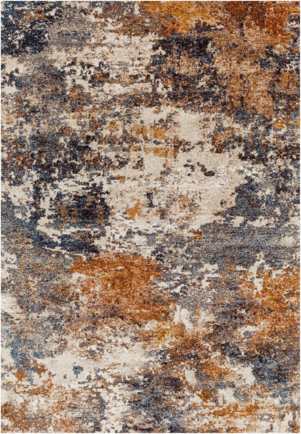 Livabliss Tuscany High Pile Polypropylene Area Rug Minimalist Design for Living Room Floors Brown, Dusty Co 2' x 2'11" TUS2336-23