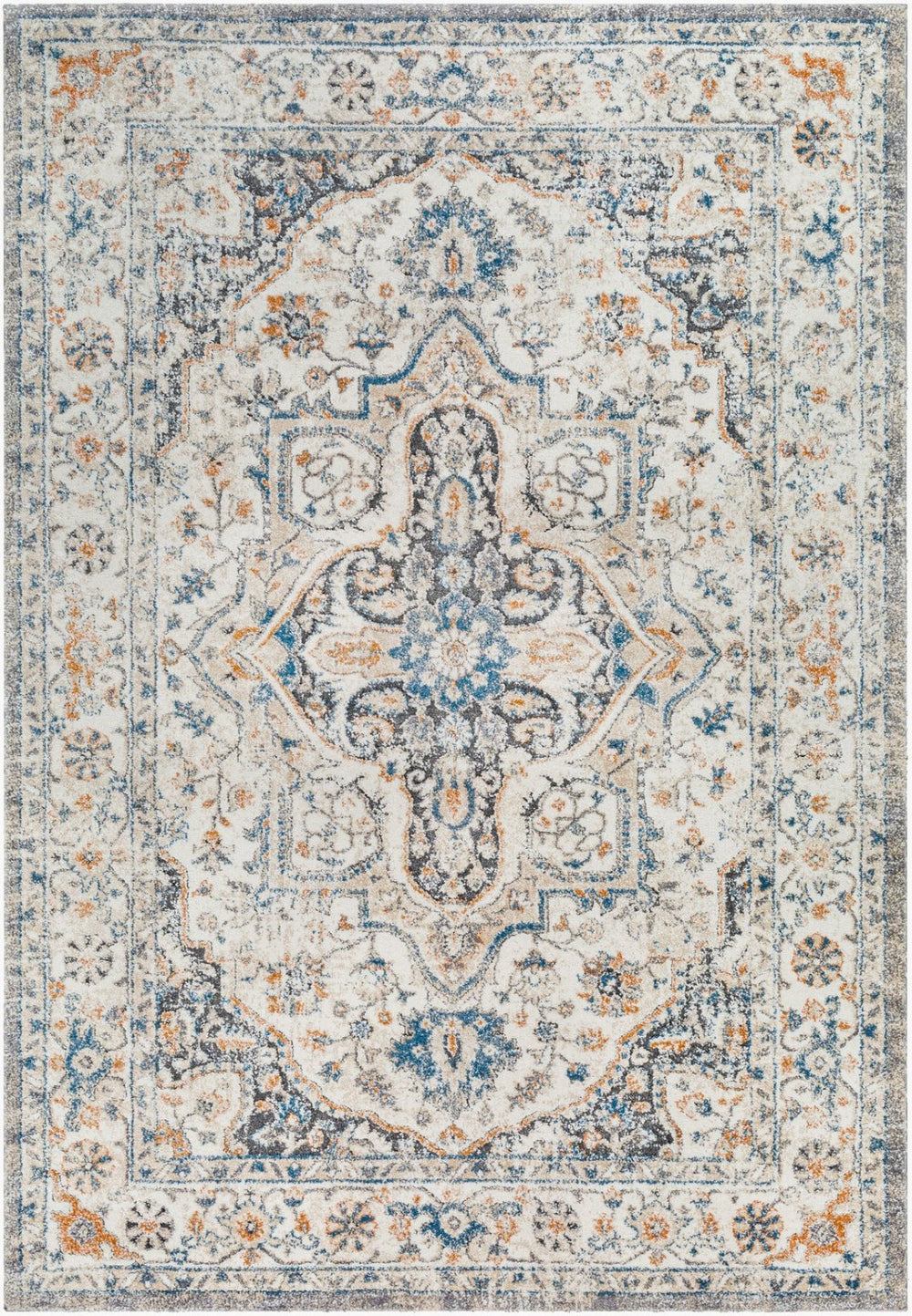 Livabliss Tuscany Square High Pile Area Rug Soft Polypropylene Blend Scandinavian Modern Living TUS2343-710SQ