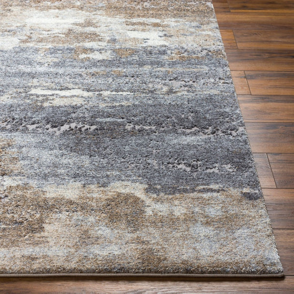 Livabliss Tuscany Plush High Pile Area Rug Turkey Woven Polypropylene Modern Living Room Beige, Ivory 4'3" x 5'7" TUS2346-4357