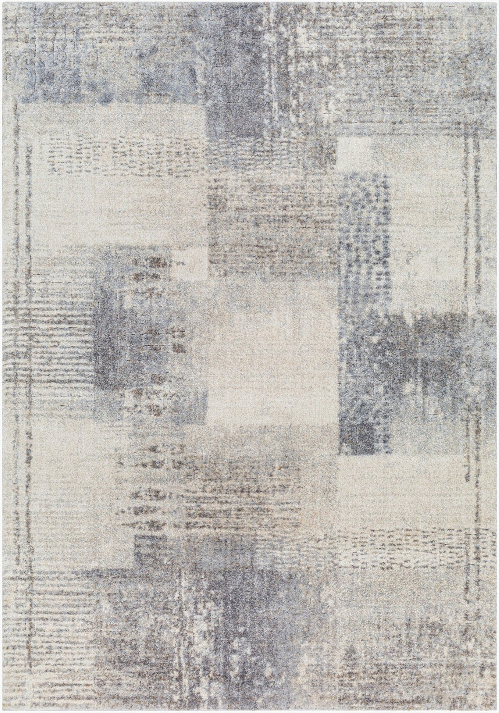 Livabliss Tuscany High Pile Polypropylene Area Rug Square Format Plush Living Room Floor Accent TUS2348-710SQ