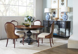 Hooker Furniture Charleston Round Pedestal Dining Table w/1-20in leaf 6750-75203-00