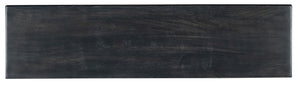 Hooker Furniture Commerce Entwined Credenza With Woven Wood & Bone Inlay, Black Mango Case, Soft-Close Doors, Media-Ready 7228-85081-99