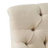 Christopher Knight Home® - Noble House - Nicole Contemporary Tufted Fabric Settee