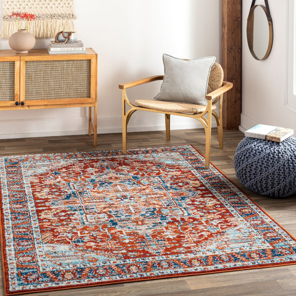 Livabliss Tevazu Traditional Pattern Polypropylene Area Rug Medium Pile Living Room Floor TVZ2307-71010