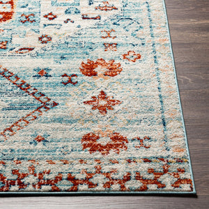 Livabliss Tevazu Geometric Traditional Area Rug Polypropylene Medium Pile Living Room Floor TVZ2319-537