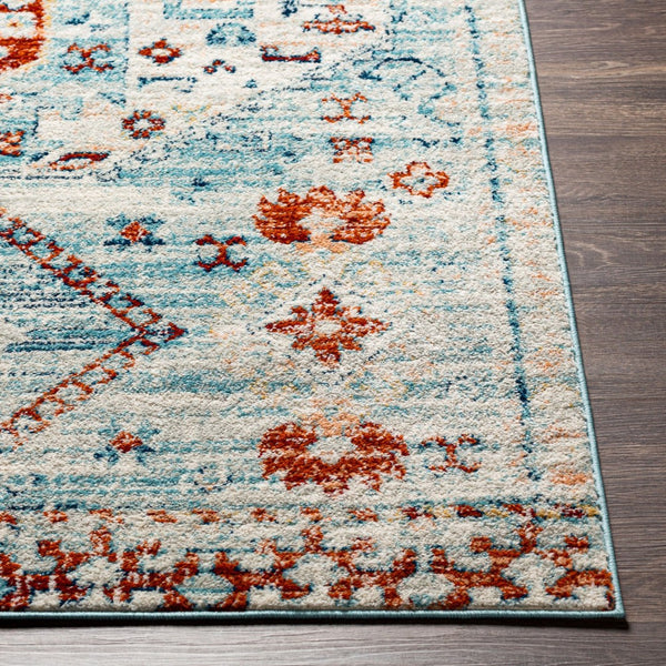Livabliss Tevazu Geometric Traditional Area Rug Polypropylene Medium Pile Living Room Floor TVZ2319-537