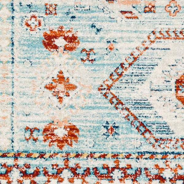 Livabliss Tevazu Geometric Traditional Area Rug Polypropylene Medium Pile Living Room Floor TVZ2319-537