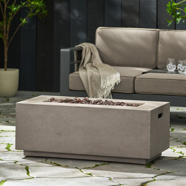 English Elm Mgo Concrete Propane Tank Cover Side Table for Modern and Industrial Interiors 59243.00WHI_63492.00LGRY-40K