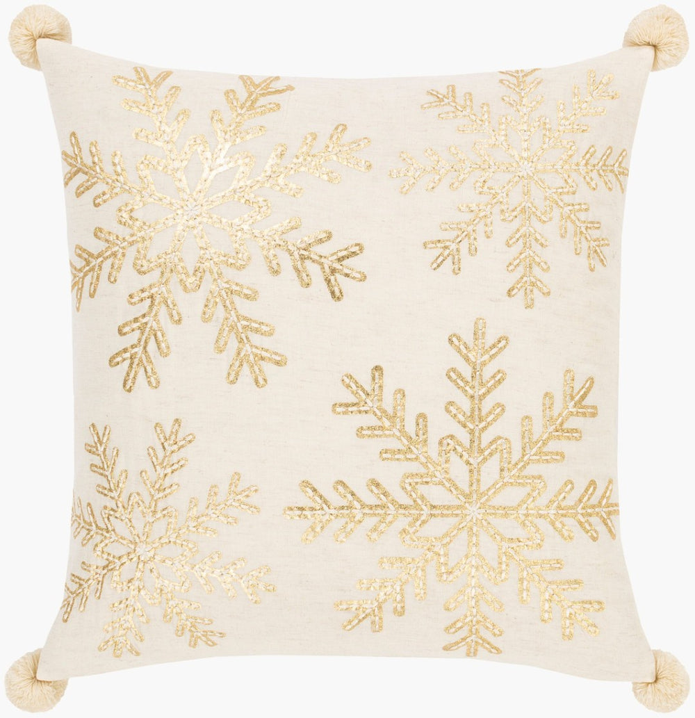 Surya Twinkle Handwoven Cotton Square Accent Pillow for Boho Farmhouse and Transitional Decor TWI001-2020P