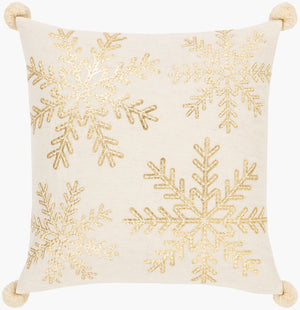 Surya Twinkle Handwoven Cotton Square Accent Pillow for Boho Farmhouse and Transitional Decor TWI001-2020P
