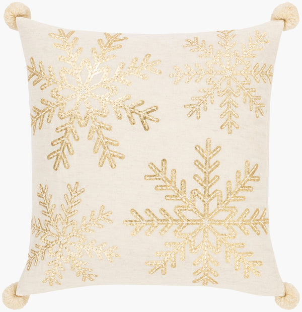 Surya Twinkle Handwoven Cotton Square Accent Pillow for Boho Farmhouse and Transitional Decor TWI001-2020P
