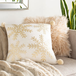 Surya Twinkle Handwoven Cotton Square Accent Pillow for Boho Farmhouse and Transitional Decor TWI001-2020P