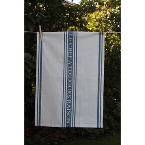 Le Chef Towel - Set of 4 Blue TWL04/S4 Elk Home