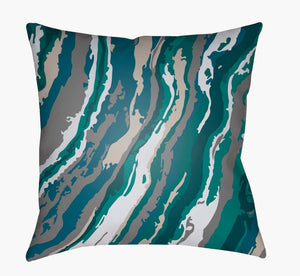 Livabliss Textures Woven Polyester Square Throw Pillow Modern Textural Accent for Sofa or Bed TX013-2222