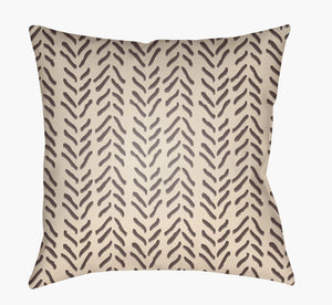 Livabliss Textures Woven Geometric Square Accent Pillow Polyester Shell for Sofas and Modern Interiors TX043-2222