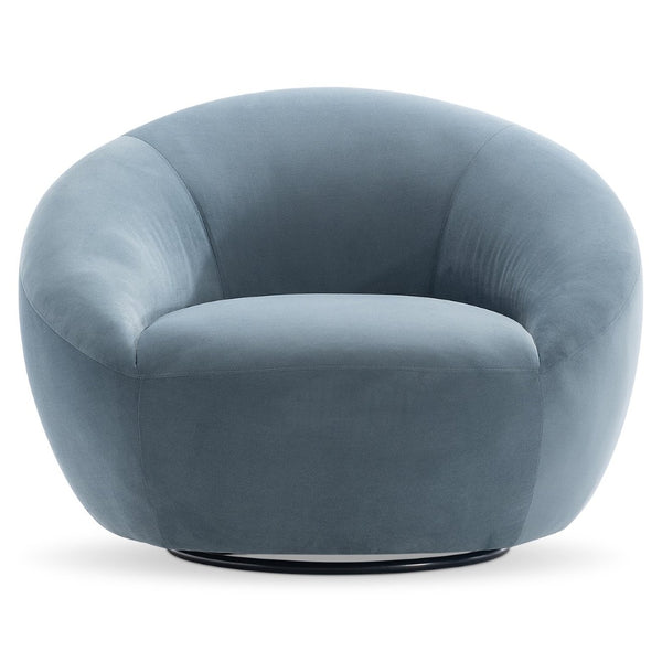 Bernhardt Bernhardt Rizz Mid-century Swivel Accent Chair with Shelter Back for Modern Interiors L163SO