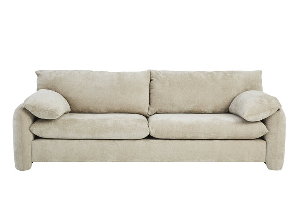 A.R.T. Furniture Whistler Sofa - Contemporary Sand Upholstered Design With Removable Cushions & Pillow Top Arms  Wood,Foam & Fiber,Fabric 791501-5000