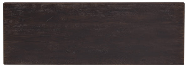 Hooker Furniture Driftwood Buckboard Five-Drawer Chest With Cedar Lined Bottom, Self-Closing Drawers & Knobs Blacks 6820-90011-99